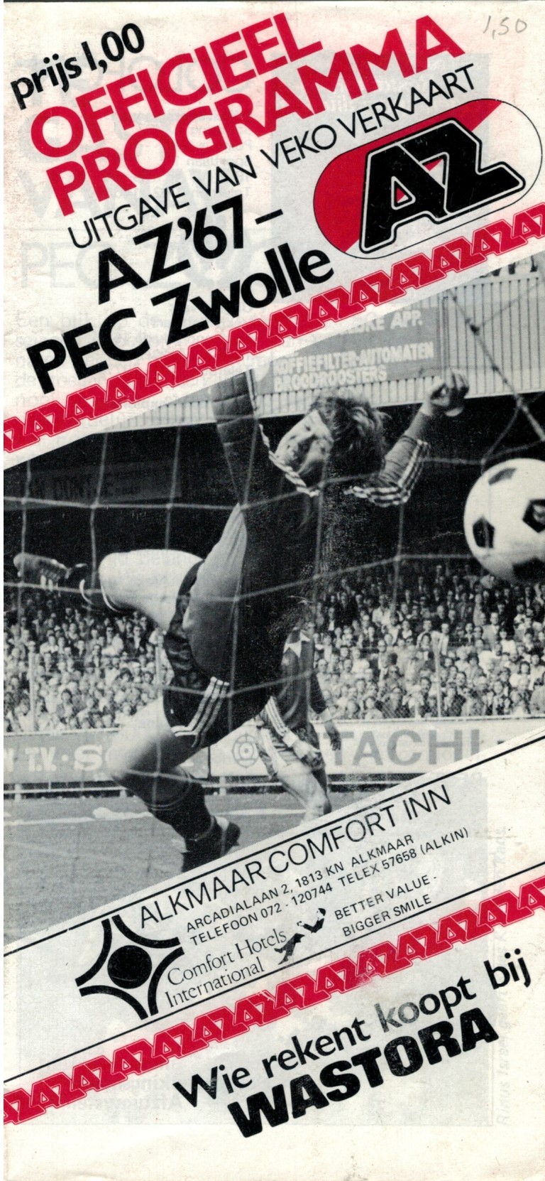 AZ Programma 28-maa-1981 PEC Zwolle thuis